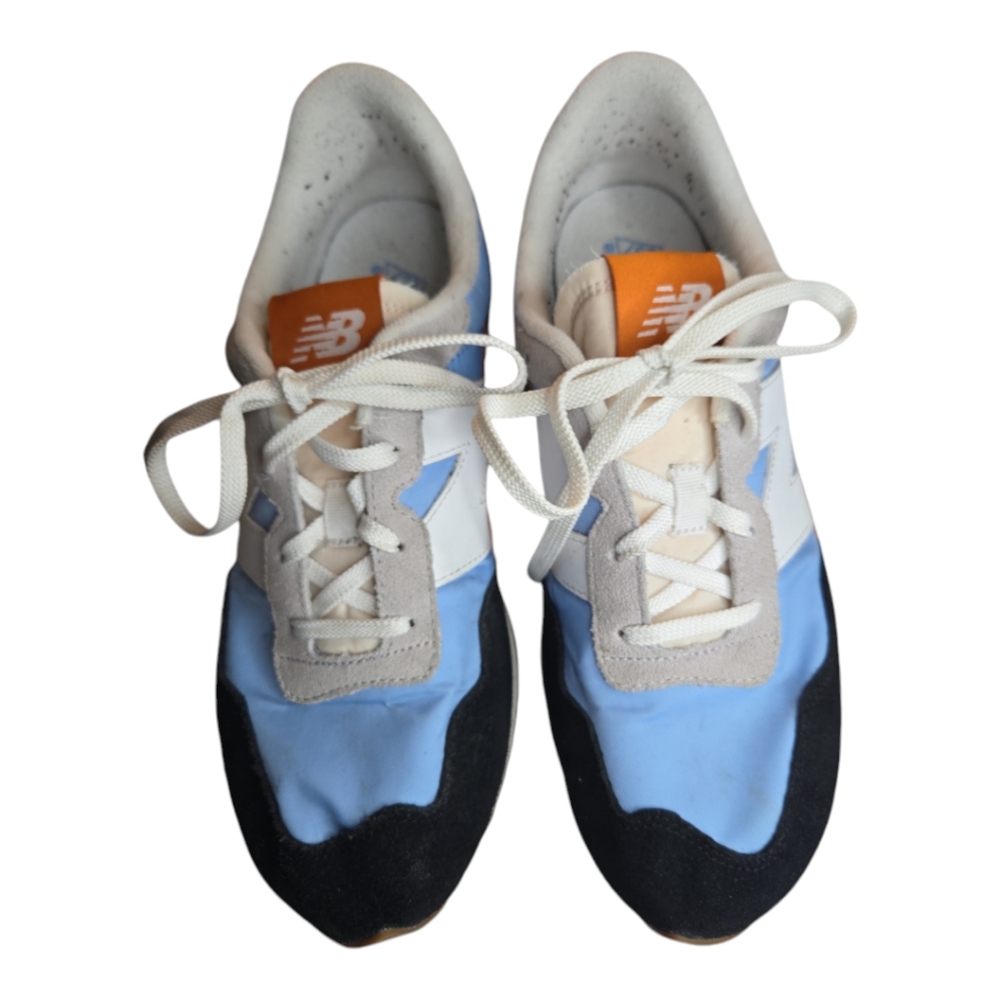 NEW BALANCE  Black Rain Cloud big kids 237 Retro Classic Sneaker